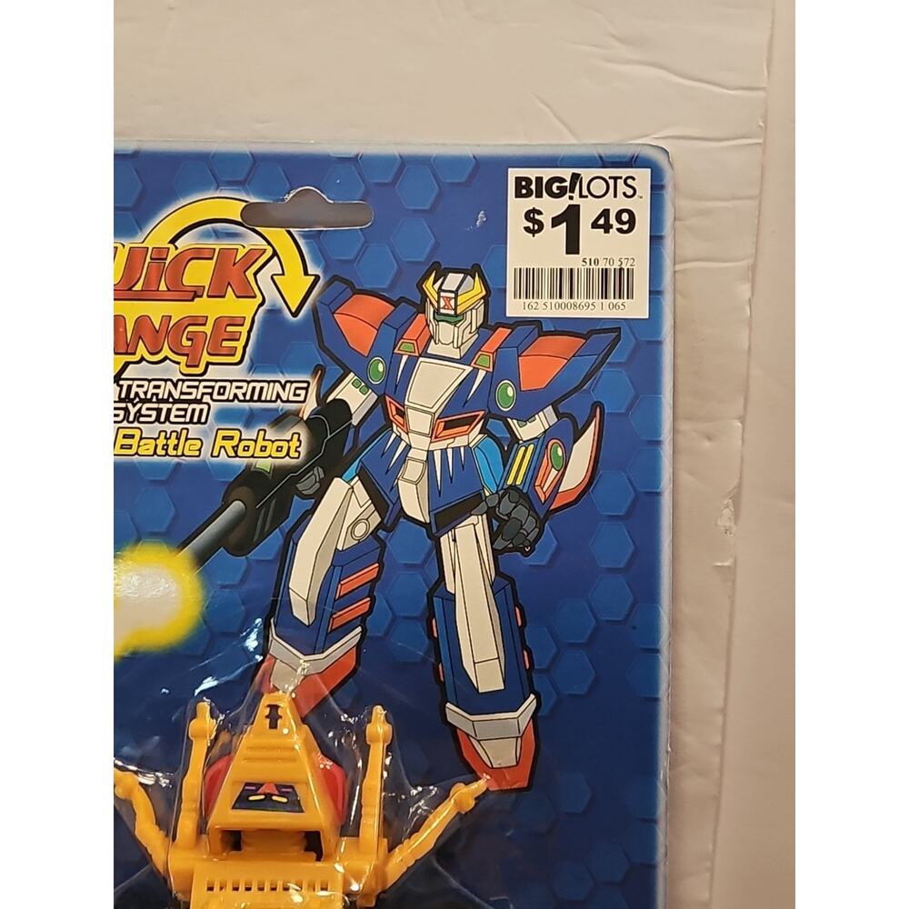 Vintage QUICK CHANGE Transforming System Bug NEW No.‎ 919 Vehicle Battle Robot - Picture 6 of 11